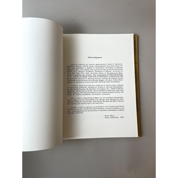 The Bronze World of Frederic Remington - Bruce Wear - FIRST ED 1966 DJ INSCRIBED - Picture 12 of 13